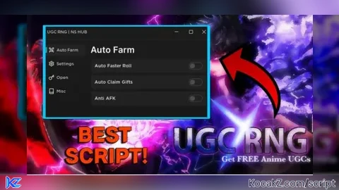 BEST SCRIPT - Verified script for UGC RNG