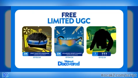 6 FREE UGC ITEMS - Verified script for Walmart Discovered
