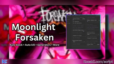 Best script Mobile support Autoblock  Generator and More - Verified script for Forsaken