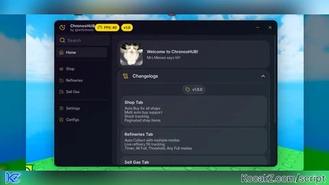 ChronosHUB: Auto-Buy,  Auto Collect, Auto-Sell, & MORE