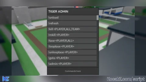 Tiger Admin Reforged - Verified script for Prison Life