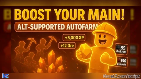 The ONLY Alt Mega Farm 5x PROGRESSION - Verified script for 🎃 The Forge
