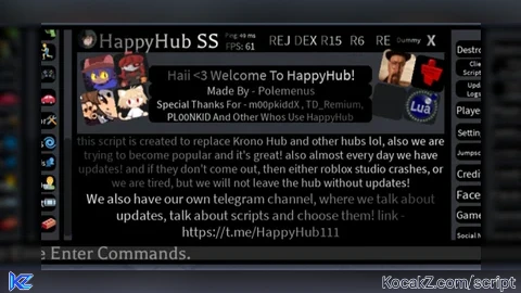 Happy Hub SS OP - Verified script for Universal Script