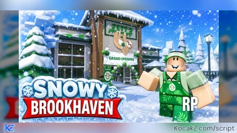 Brookhaven Fly Car Speed Kill Aura and more SNOWY HUB