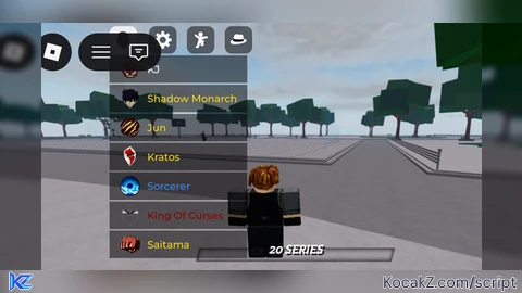 Aru Battlegrounds Admin Character