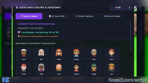[FREE NO KEY] Guess Who AI Ultra *istant & Solver OPEN SOURS
