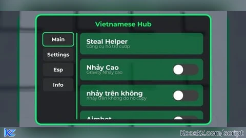 Vietnamse Hub - Verified script for Universal Script
