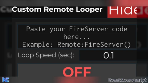 Fireserver loop - Verified script for Universal Script