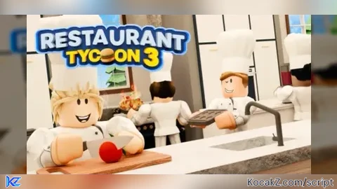 INSTANT COOK INSTANT SEAT INSTANT GIVE FOOD AUTO BILL - Verified script for Restaurant Tycoon 3
