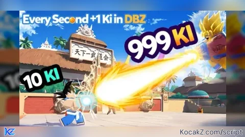 VERY OP SCRIPT - Verified script for ☯️ Every Second +1 Ki in DBZ☯️