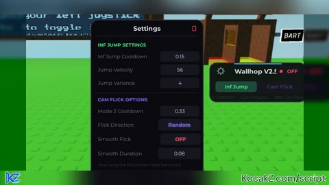 [SETTINGS] BEST AUTO WALLHOP SCRIPT MODES - Verified script for Universal Script