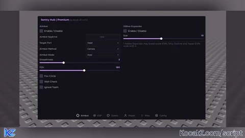 Sentry Hub Universal Script - Verified script for Universal Script