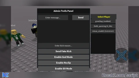 Admin Trolls Panels (Outdated) - Verified script for Universal Script