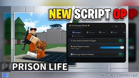 SCRIPT V2.1  OP!  (Aimbot, ESP & 100% - Verified script for Prison Life