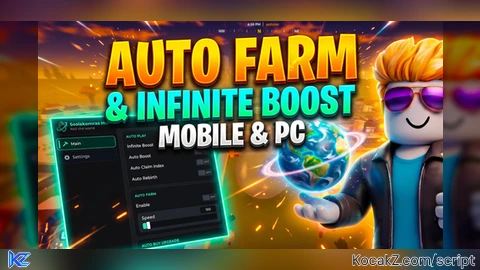 Auto Farm & Infinite Boost | Sosiskomras Hub - Verified script for roll the world 🌎