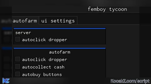 Femboy Tycoon - Verified script for 2 Player Feminine Boy Tycoon 2