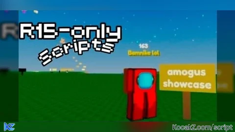 Among us animation R15 - Verified script for Universal Script