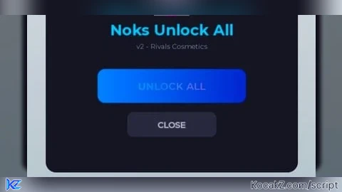 Noks unlovk all v2 - Verified script for RIVALS