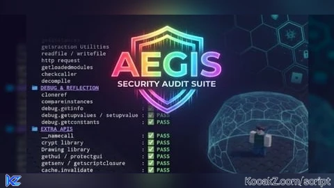 AEGIS // Professional Luau Environment & Security Audit Hub - Verified script for Universal Script