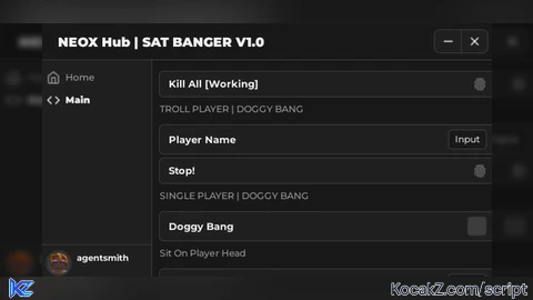 NEOX HUB SAT BANGER TROLL OTHER PLAYERS - Verified script for Universal Script