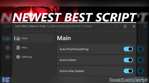 Beacon Hub Work on All executor - Verified script for Sol's RNG