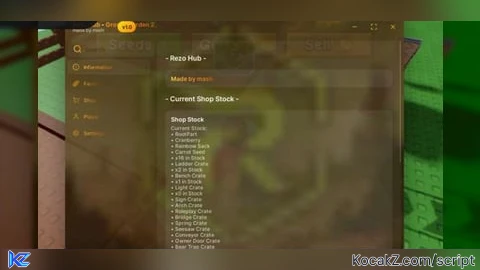 RezoHub - Verified script for Sell Lemons 🍋