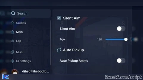 Silent Aim  ESP Auto Pickup Ammo Speed Booster - Verified script for The Lost Front