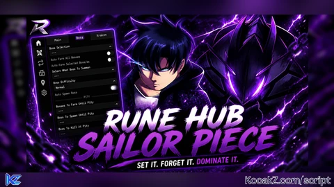 Rune Hub JUST UPDATED - Verified script for Sailor Piece