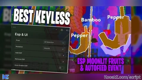 Best Keyless script Esp Moonlit & AUTOFEED Owl Lunar Event - Verified script for Grow a Garden 🌶️