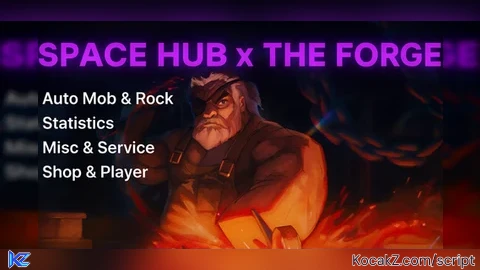 Space Hub | Rock & Mob Farm | Webhook | Undetect | +More UD - Verified script for 🎃 The Forge
