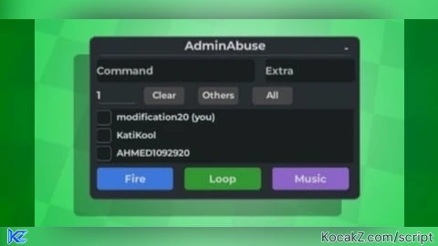 AdminAbuse - Verified script for Universal Script
