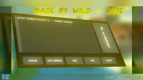 GoldenZ Executor - Verified script for Universal Script
