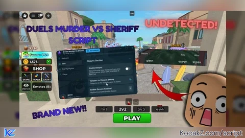 Best Undetected Keyless MVSD Script Vexal Scripts - Verified script for Murderers VS Sheriffs