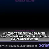 Find All FNAF Characters Instantly - Verified script for Find the FNAF Character!