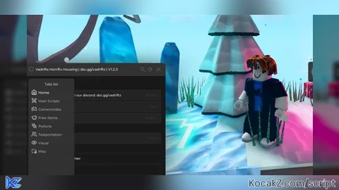 Vadrifts Hub KEYLESS - Verified script for Horrific Housing