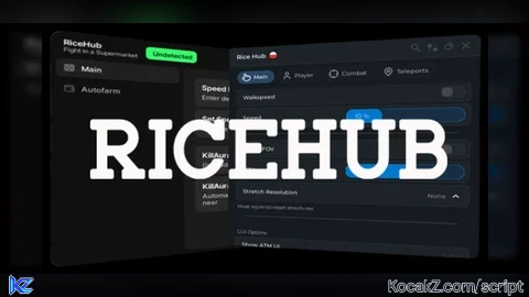 RiceHub UNDETECTED MULTIPLE GAMES - Verified script for Universal Script