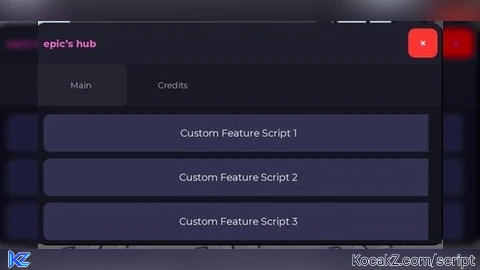Epics hub template - Verified script for Universal Script