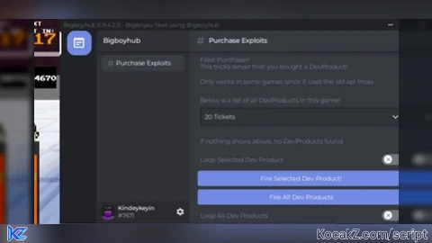 Free Dev product and gamepass purchaser - Verified script for Universal Script