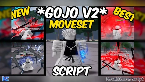 Gojo V2 Moveset - Verified script for The Strongest Battlegrounds