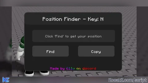 Position Finder Remake UI - Verified script for Universal Script