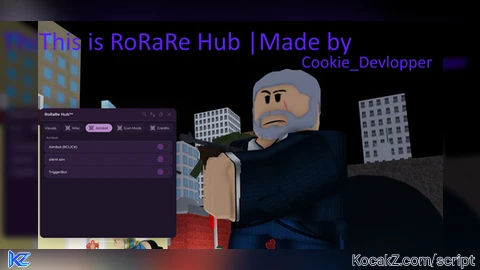 RoRaRe Hub - Verified script for Arsenal