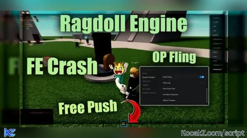 OP FLING THE BEST SCRIPT Push - Verified script for Ragdoll Engine