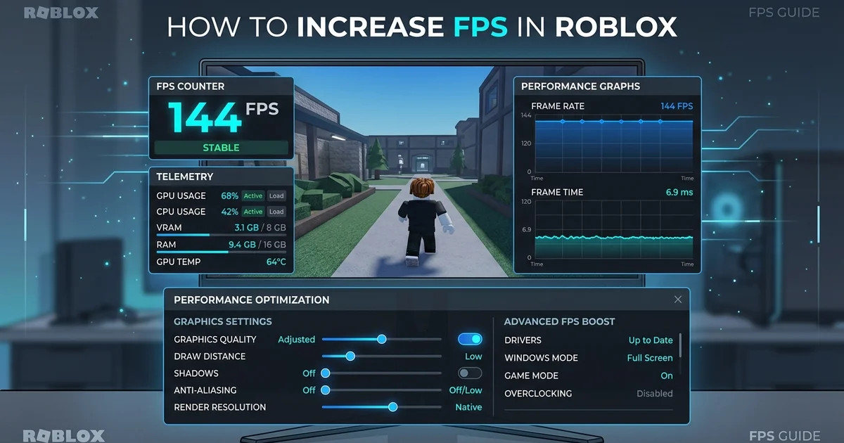 How to Increase FPS in Roblox
