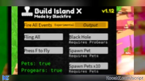BI X - Verified script for Build Island