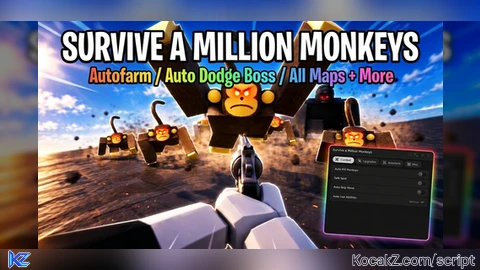 RVC Hub | Auto Kill Monkeys, Safe Spot, Auto Upgrade, + more - Verified script for Survive a Million Monkeys