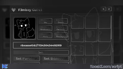 F3mboy Gui V3 - Verified script for Universal Script