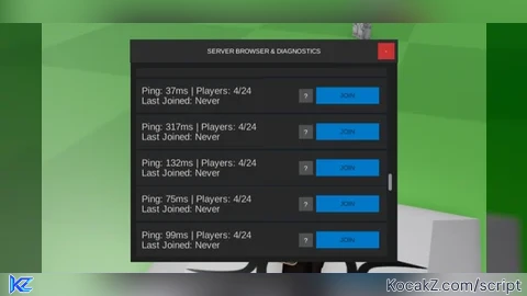 Universal server hop script - Verified script for Universal Script