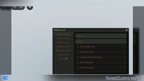 Defeat Hub V1 - Verified script for Universal Script