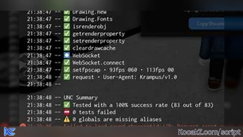 UNC  Test - Verified script for Universal Script