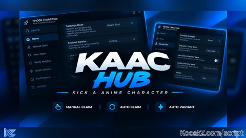 NHOOK | Manual Character Claim & Cutscene Skip - Verified script for Kick a Anime Character